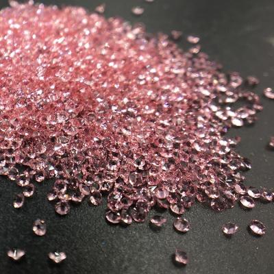 China Glass Light Rose Small Rhinestone For Nails Pointback C&Y Crystals Decoration Faux Stone 1440PCS for sale