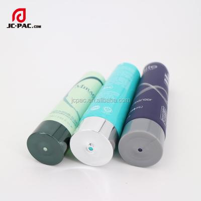 China Cosmetics NewSpecial Design Plastic Cosmetic Tube With Center Dispensing Lid for sale