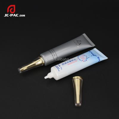 China Flexible Plastic Cosmetic Cosmetics Tube With Long Spout For Cosmetic Packaging Container for sale