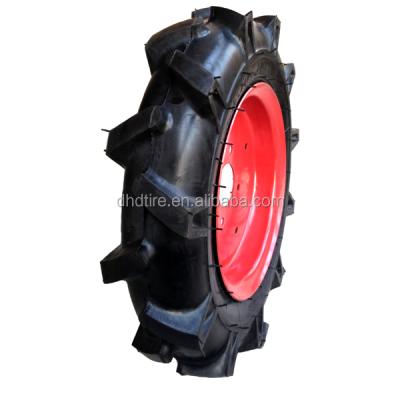 China Cultivators 4.00-10 tire and tube with metal rim wheel for tractor for sale