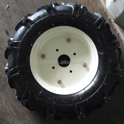 China Farm Tractor 4.00-8 4.00-10 5.00-10 Power Tiller Tire for sale