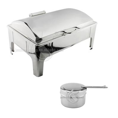 China S/S #201 Restaurant Chafing Dish Candle Food Warmer for sale