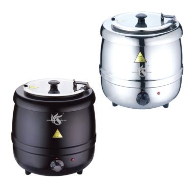 China Stainless Steel Equipment Soup Kettle Supplying Electric Food Warmer For Home for sale