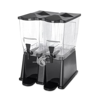 China Commercial Used Cold Tank Eco - Friendly Drink Two Juice Dispenser for sale