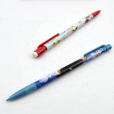 China Popular Pen Body Ball Pen Heat Transfer Ball Pen and Promotional Slim Colored Pencil Set for sale