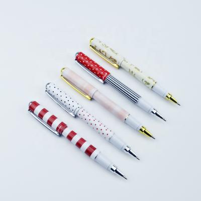 China Promotional Ballpoint Pen Promotional Metal Clip Custom Logo Mini Heat Transfer Plastic Ball for sale