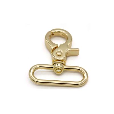 China Durable Hot Selling Aluminum Snap Hook Leather Bag Accessories Mounted Snap Hooks for sale