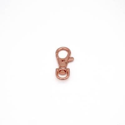 China Durable Accessories 50mm Zinc Alloy Oval Spring Metal Bag Bolt Eye Swivel Snap Hook for sale