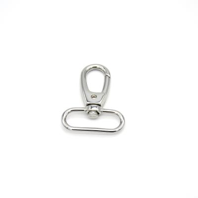 China Durable Durable Zinc Alloy Key Chain Clasps Lanyard Snap Hook 25mm Snap Swivel Hook for sale