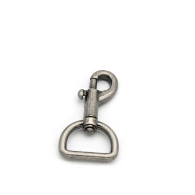 China Durable Zinc Alloy Luggage Accessories Swivel Metal Snap Hook Buckle Hook For Bag for sale