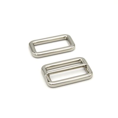 China New Fashion Durable Nickel Buckles Connector Zinc Alloy Metal Ring Square Rings for sale