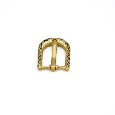 China Customization Durable Cheap Gold Zinc Alloy Belt Pin Buckle For Jacket Support for sale