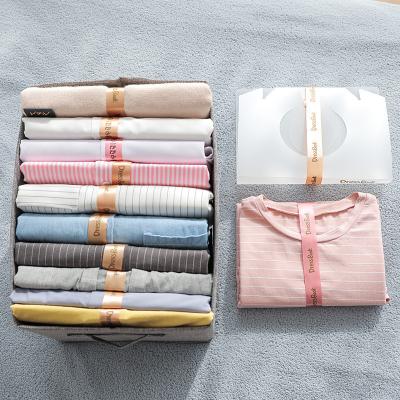 China Clothes Fold Folding Board Korea Hot Selling Plastic T-shirt Clothes Folding Board Folder Closet Organizer for sale