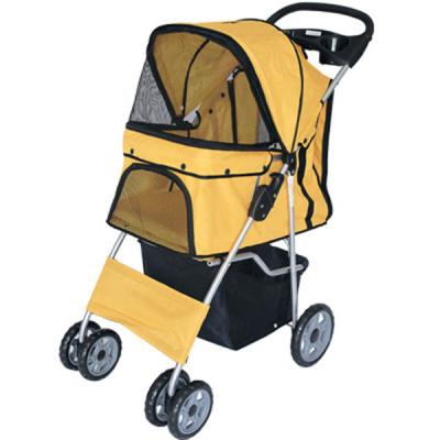 China Viable Folding Pet Hnad Cheapest Wholesale One Buggy Dog Stroller for sale