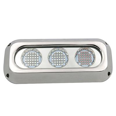 China Fast Shipping Swimming Pool 288W 316L IP68 Stainless Steel Corrosion Proof Led Boat Dock Lighting For Boat For Underwater Foutain for sale