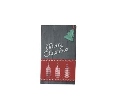 China Recyclable Custom Printed Cardboard Packaging Christmas Gift Set Luxury Corrugated Bottle Package Red Wine Box for sale