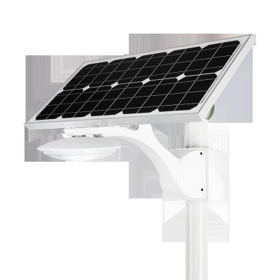 China 12W 18W 24W IP65 Smart Residential Outdoor Waterproof Landscape Home Garden Lighting High Pole Wall Light Energy Saving Solar Street Light for sale