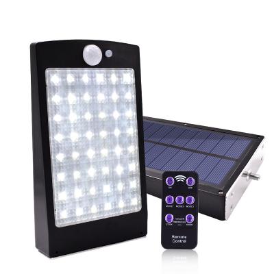 China High Quality Amazon Residential IP65 Motion Sensor Detector Hot Selling High Quality Outdoor Light Sensing Wall Light with Remote Control Solar Light for sale