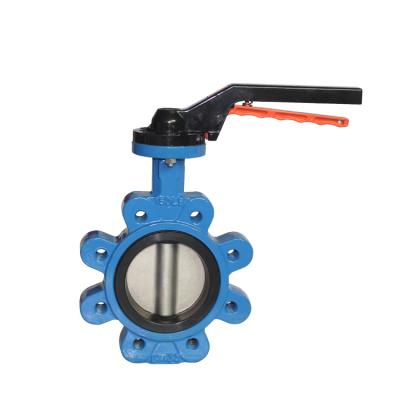 China COVNA butterfly valves general handle dn80 3 inch PN10 seat cast iron epdm ductile iron supported price list for sale