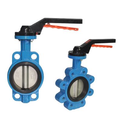 China General Lever Dn250 10 Inch Dn300 300mm Wafer Lug Type Butterfly Valve for sale