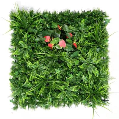 China New LLD-YSQH 1*1m Lorenda Anti-UV Indoor Outdoor Artificial Grass Anti-UV Designed Plastic Panels For Walls for sale