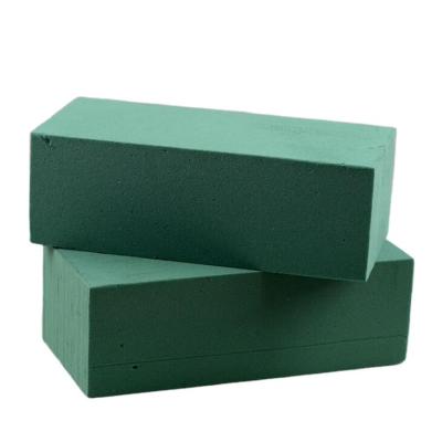 China Wholesale Cheap Reinforced Cuboid Plant Flower Base Mud Wet Dry Floral Foam for sale