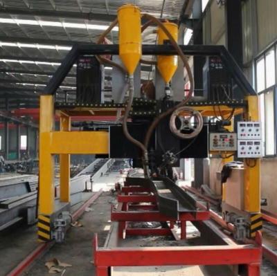 China Factory Gate Model Submerged Steel H Beam Metal Welding Rig For Trailer Factory for sale