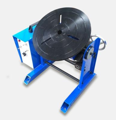 China Wholesale Pipe Production China Factory Pipe Welding Positioner Welding Rotary Table Welding Turntable Machine With 65mm Center Hole for sale