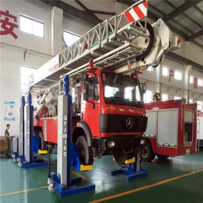 China Bus / Truck Workshop Or Company Moving Column Moving Post 4 Screw Truck Jack System for sale