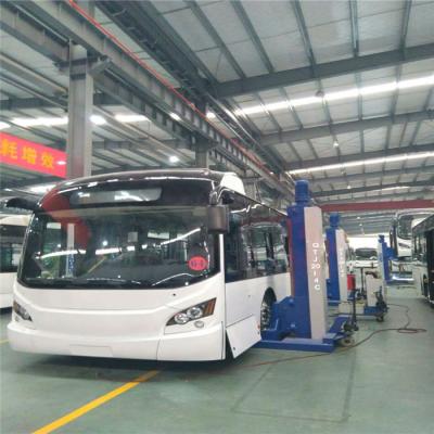 China Bus / Truck Workshop Or Company Mechanism Engine Tractor Trailer Vertical Jack Lifters Lift for sale