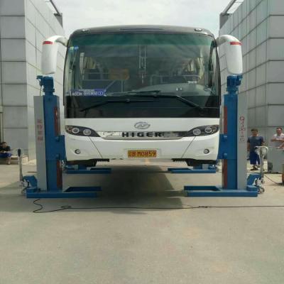 China Bus/Truck Workshop or Portable 4 Post Automobile Company Vehicles Fast Moving Jack Lift Equipment for sale