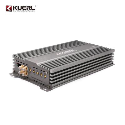 China Box Car Single Channel Class D Digital Amplifier 1800W 1 Channel Aluminum Car Amplifier Subwoofer Amplifier for sale