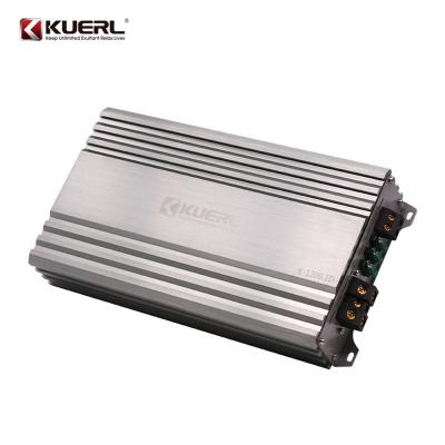 China Guangzhou Kuerl Factory Competition High Power Amplifier Class D 1 Channel Car Aluminum Stereo Power Amplifier for sale