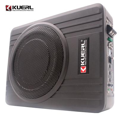 China Car Bass Audio Woofer Professional 10 Inch Slim Superb Large Car Stereo High Power Auto Audio Under Seat Car Subwoofer for sale