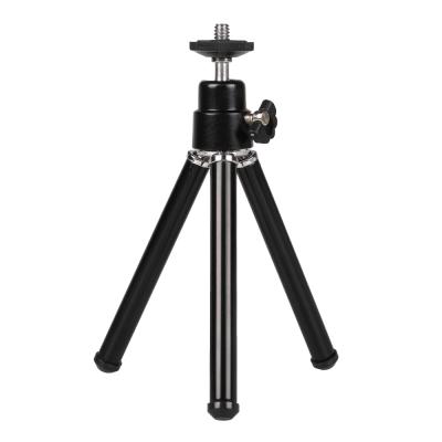 China Hot Sale Kaliou A026/A027 Metal Two-piece Tripod PORTABLE Mini Desktop Portable Lightweight Tripod for sale