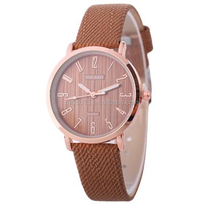 China 2018 New Popular Alarm Woman PVC Strap Quartz Single Wrist YOLAKO Leather Watch Strap for sale