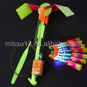 China Plastic Led Amazing Flying Arrow Helicopter for sale