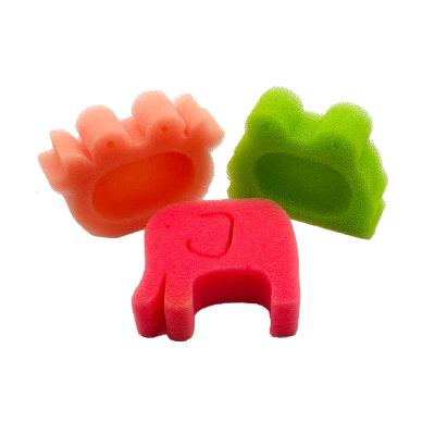 China EXFOLIATING Animals Scrub Body Soft Magic Clean Toxins Eliminating Bacteriostatic Around Bath Ball Sponge for sale