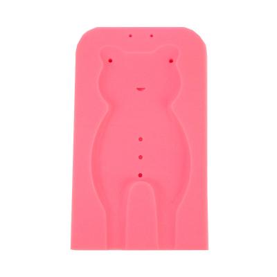 China EXFOLIATE the factory direct pink frog bath sponge cushion, non-slip bath cushion sponge for sale