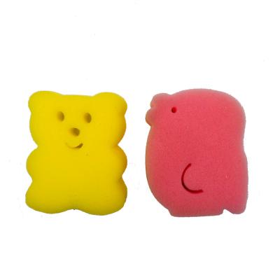 China New Kitchen Daily Use Innovative Colorful Animals Small Sustainable Hot Selling Sponge Biodegradable Sponge for sale