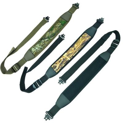 China Factory direct supply epaulet sling neoprene gun belt belt with swivel military standard lanyard FY04589 for sale