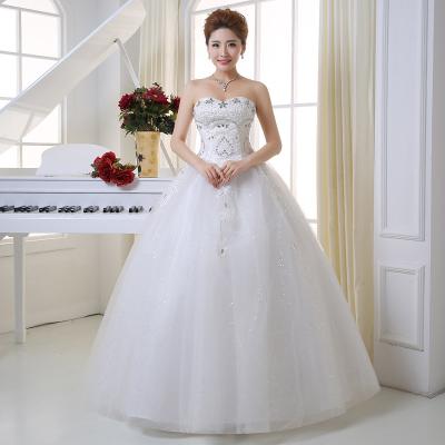 China Summer and autumn new bride wedding dress fashion bride wedding Bra Qi simple Korean lace for sale