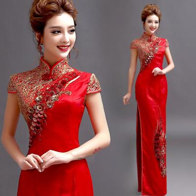 China Chinese Style Mermaid Wedding Dress for sale