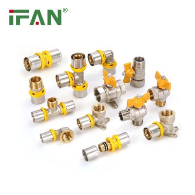 China Joiner Pipe Lines IFAN Wholesale Gas Fittings Used For Pex-Al-Pex Pipe Gas Pipe And Gas Cooker Fittings for sale