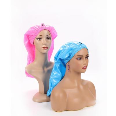 China Hot Sale Single Stocked Shower Cap Long Hair Wraps Long Braid Mom Waterproof Hoods For Bathing for sale