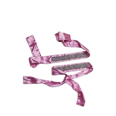 China Hot Sale Fashion Hair Tie Scrunchies Sequin Band Night Cover Scrunchies Silky Hair Bands With Sequin for sale