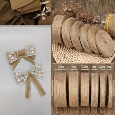 China Muti-function an easy bow for home decor burlap ribbon burlap garland and bow for crafting hangers for sale