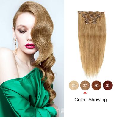 China Black Silky Straight Hair Thick Wave Extensions 24