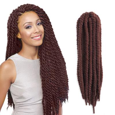 China Wholesale Afro Wave Synthetic Hair Dread Dreadlocks Afro Handmade Dirty Braid Curly Hair Synthetic Dreadlocks for sale