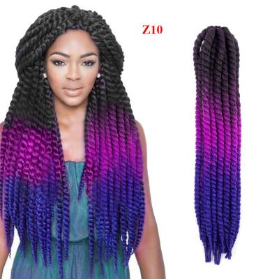 China Wholesale Afro Wave Synthetic Hair Dread Dreadlocks Afro Handmade Dirty Braid Curly Hair Synthetic Dreadlocks for sale